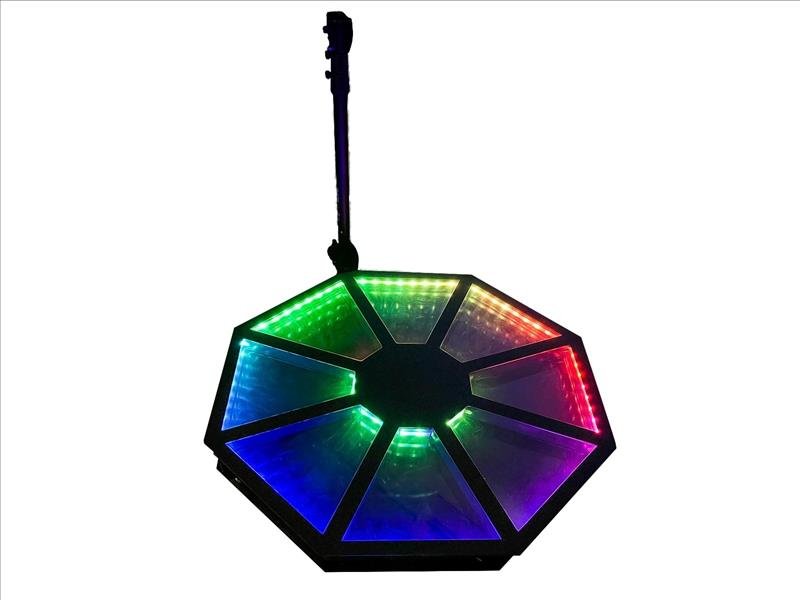 PLATAFORMA 360 GRAUS COM PISO DE LED!