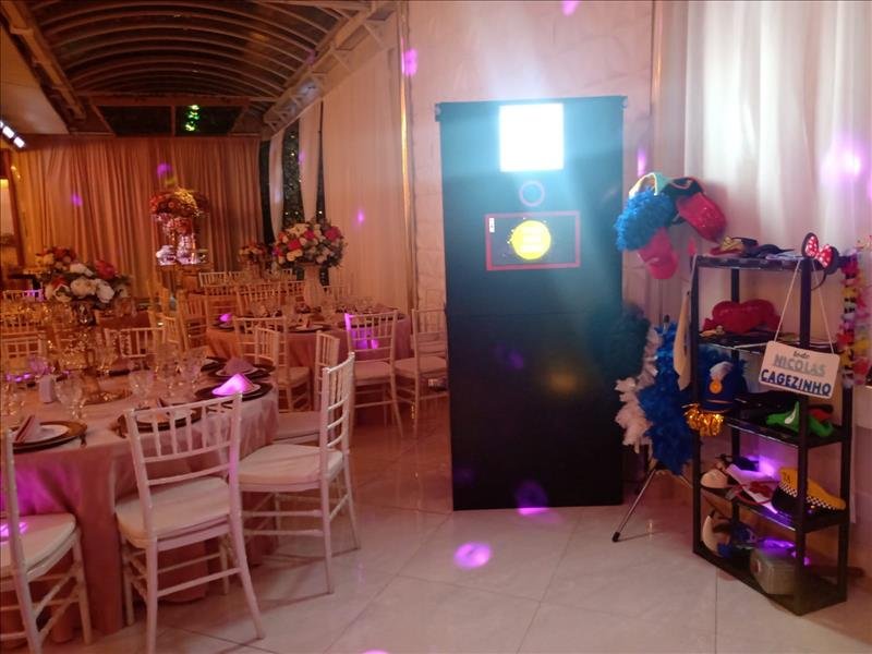 Cabine e totem de foto-lembrança de altíssima qualidade!