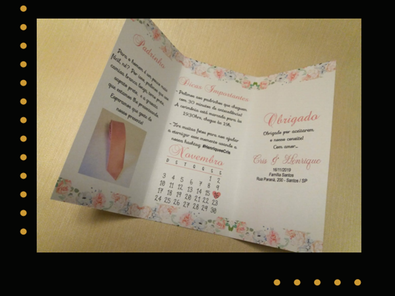 Convites personalizados