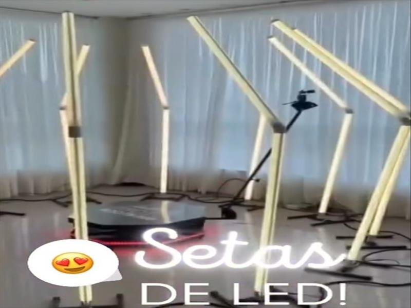 SETAS DE LED