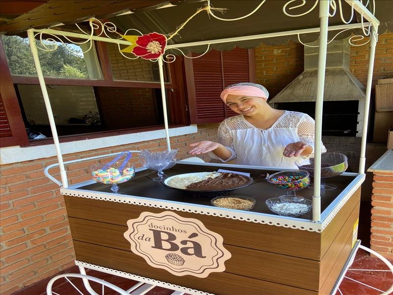 CARRINHO DE BRIGADEIRO GOURMET NO TACHO