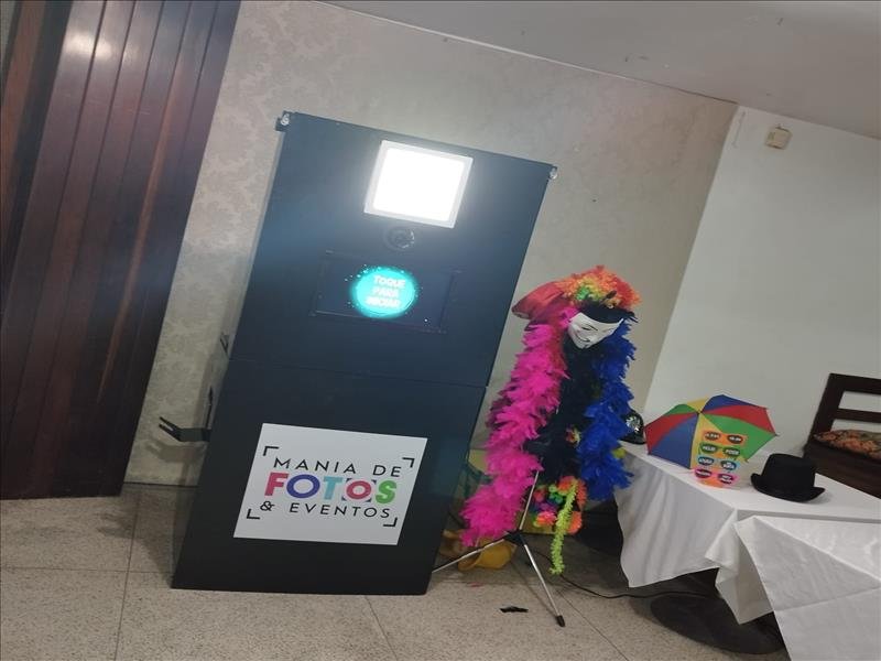 TOTEM OU CABINE DE FOTO-LEMBRANÇA