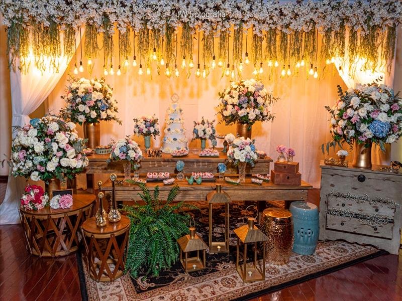 DECORAÇÃO COMPLETA (VÁLIDA APENAS COM BUFFET INCLUSO EM RODADA ABERTA DA ORNATHE FESTAS)
