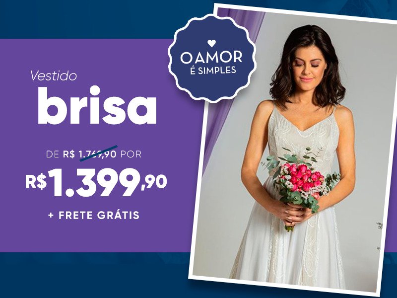 Vestidos incríveis e preços maravilhosos e EXCLUSIVOS com O AMOR É SIMPLES!
