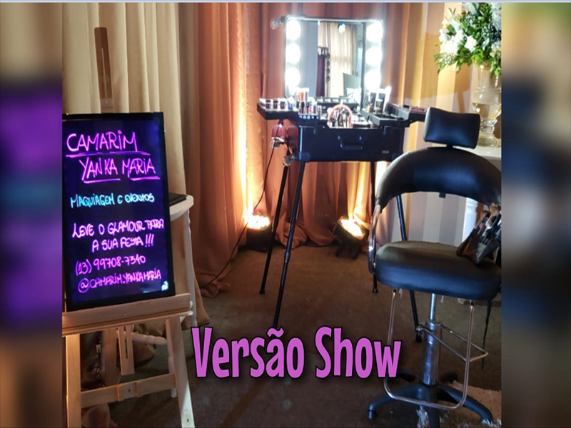 Camarim de Maquiagem no seu evento! Deixe suas convidadas malucas!