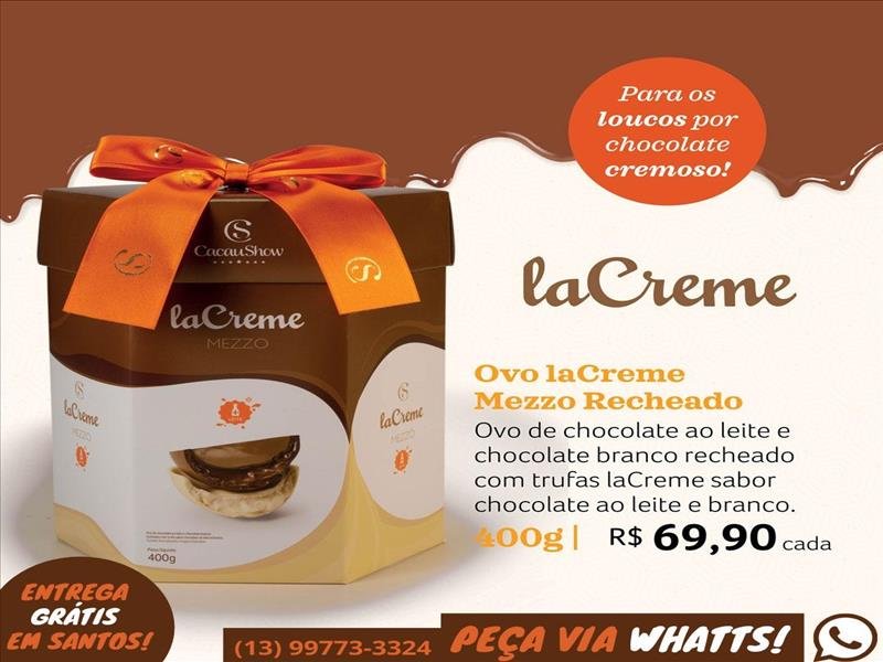 PÁSCOA CACAU SHOW NA SUA CASA!