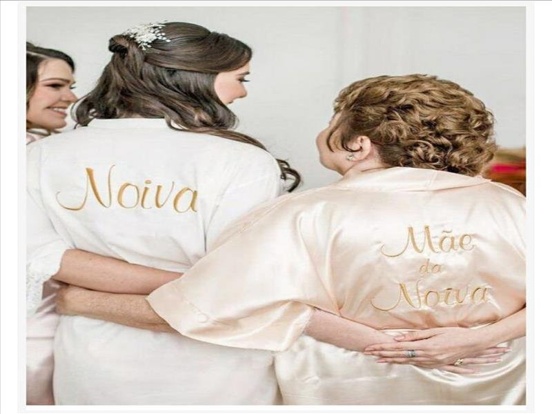 Robes personalizados! Várias cores e tamanhos! Menor preço exclusivo Dinda Shop!