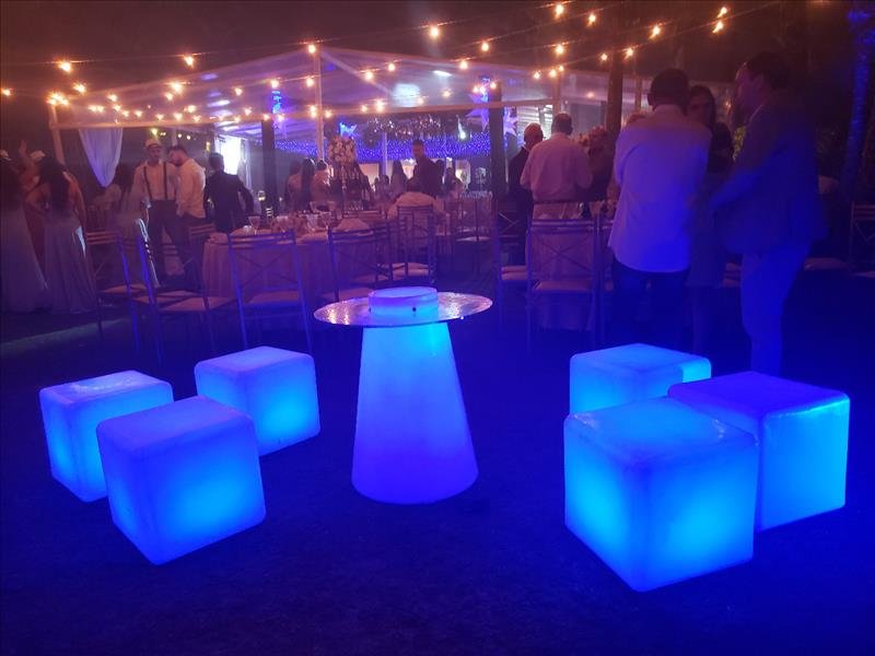 Som, iluminação e decorações em Led para sua festa ficar incrível e ainda com o menor preço exclusivo Dinda Shop!