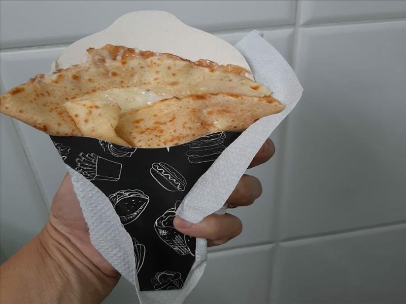 Buffet de Crepe Francês no prato e no cone!