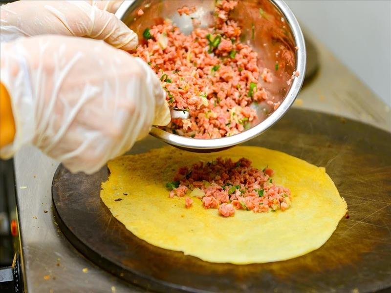 Buffet de Crepe Francês no prato e no cone!