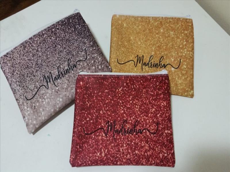 Necessaires personalizadas e de excelente qualidade! Com o Menor Preço exclusivo Dinda Shop!