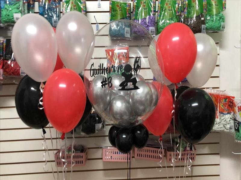 Balões com gás hélio e personalizados para festas e eventos! Várias cores e modelos para deixa sua decoração incrível!