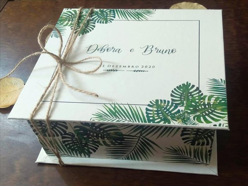 Caixas convite para madrinhas e padrinhos!