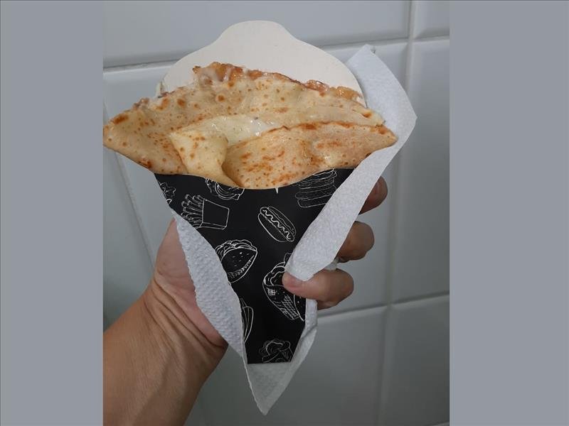 Buffet de Crepe Francês no prato e no cone!