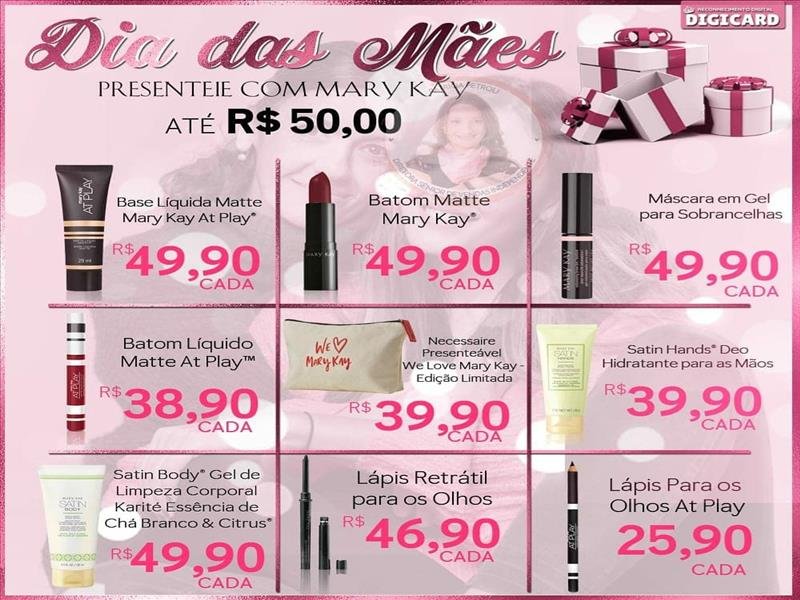 MARY KAY ESPECIAL DIA DAS MÃES!