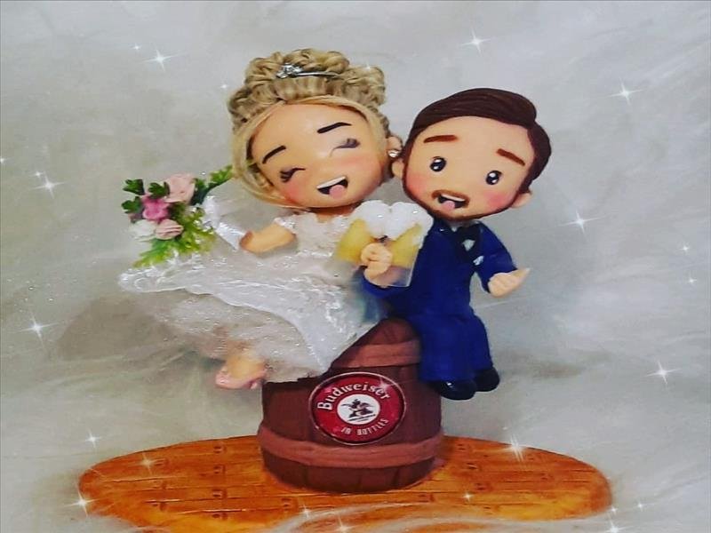 Topo de Bolo personalizado para Casamentos, Debutantes e KIDS!