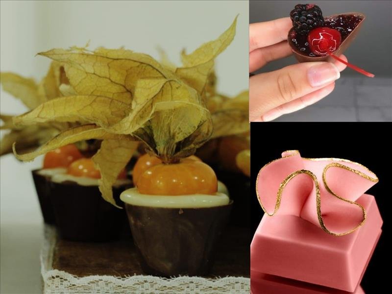 Doces finos artesanais com produtos e chocolate de primeira linha!