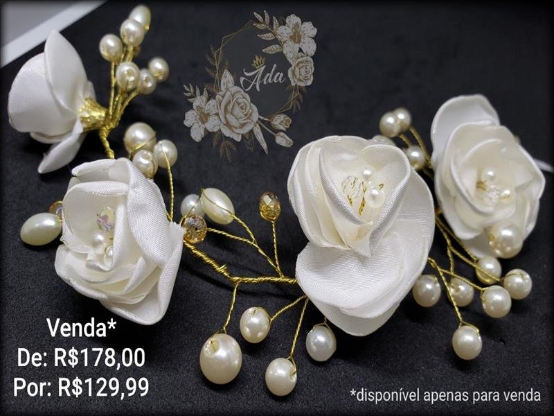 Coroas e acessórios para noivas e debutantes