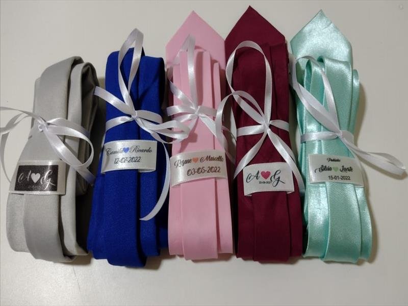 GRAVATAS COM ETIQUETAS PERSONALIZADAS E KIT´S ESPECIAIS