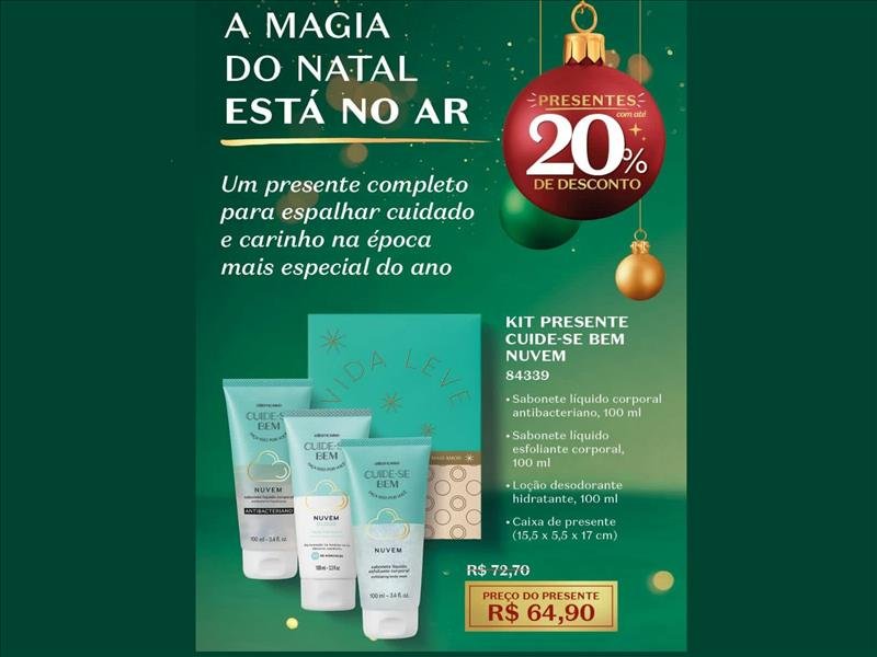 PRESENTEIE QUEM VOCÊ AMA NESTE NATAL COM DESCONTOS AINDA MAIORES COM CUPOM DINDA SHOP!