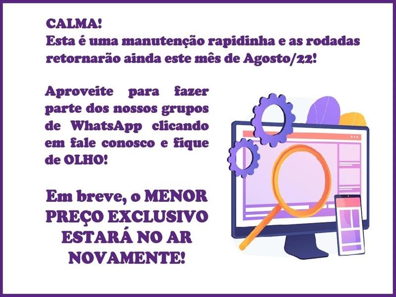 É rapidinho! Estou negociando e preparando novidades para ainda este ano!!!