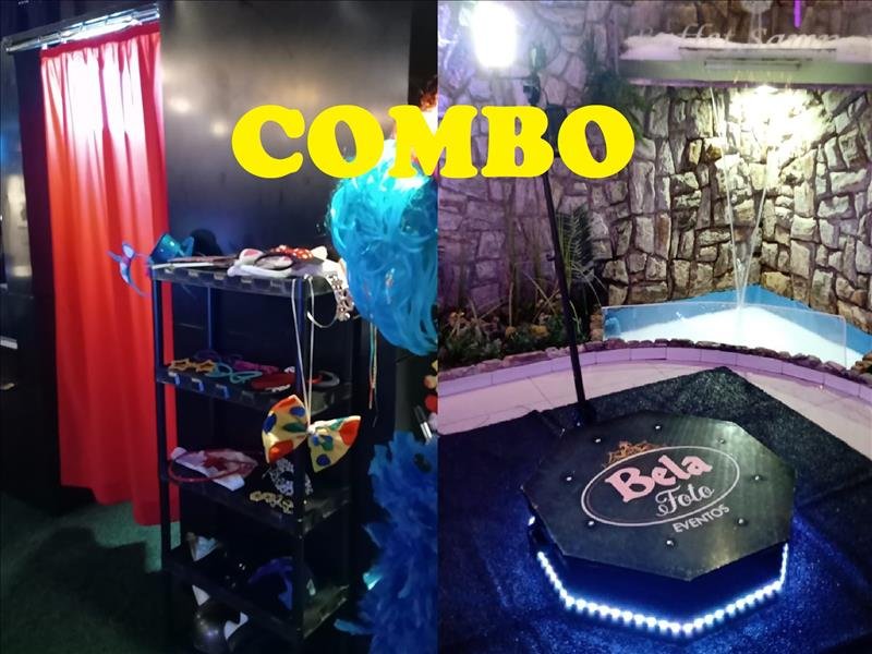 COMBO: PLATAFORMA 360 + CABINE OU TOTEM