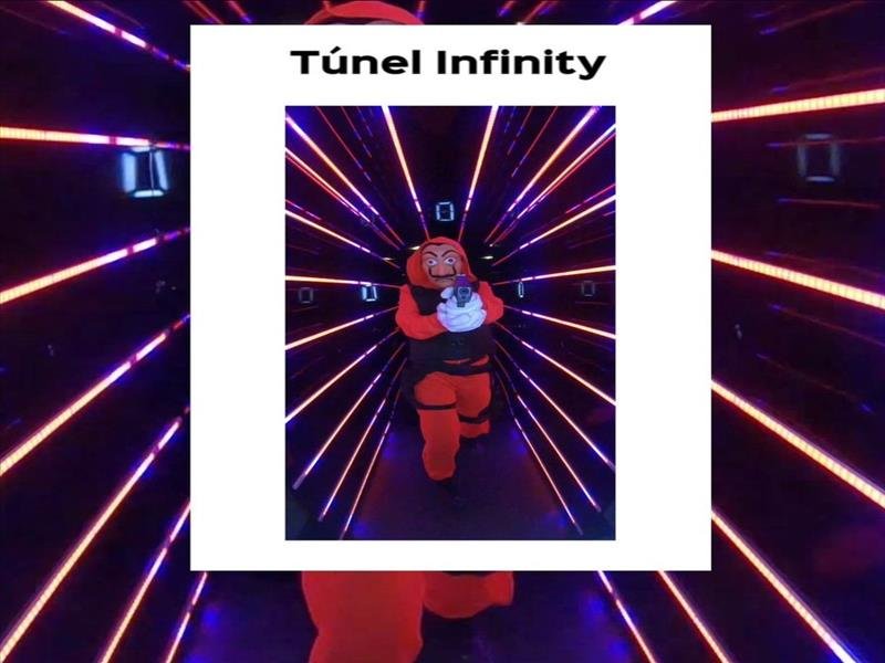 TUNEL INFINITY, A NOVA SENSAÇÃO DAS FESTAS!