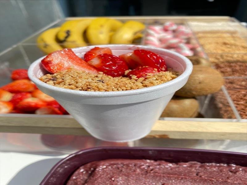 Açaí e milkshake gourmet