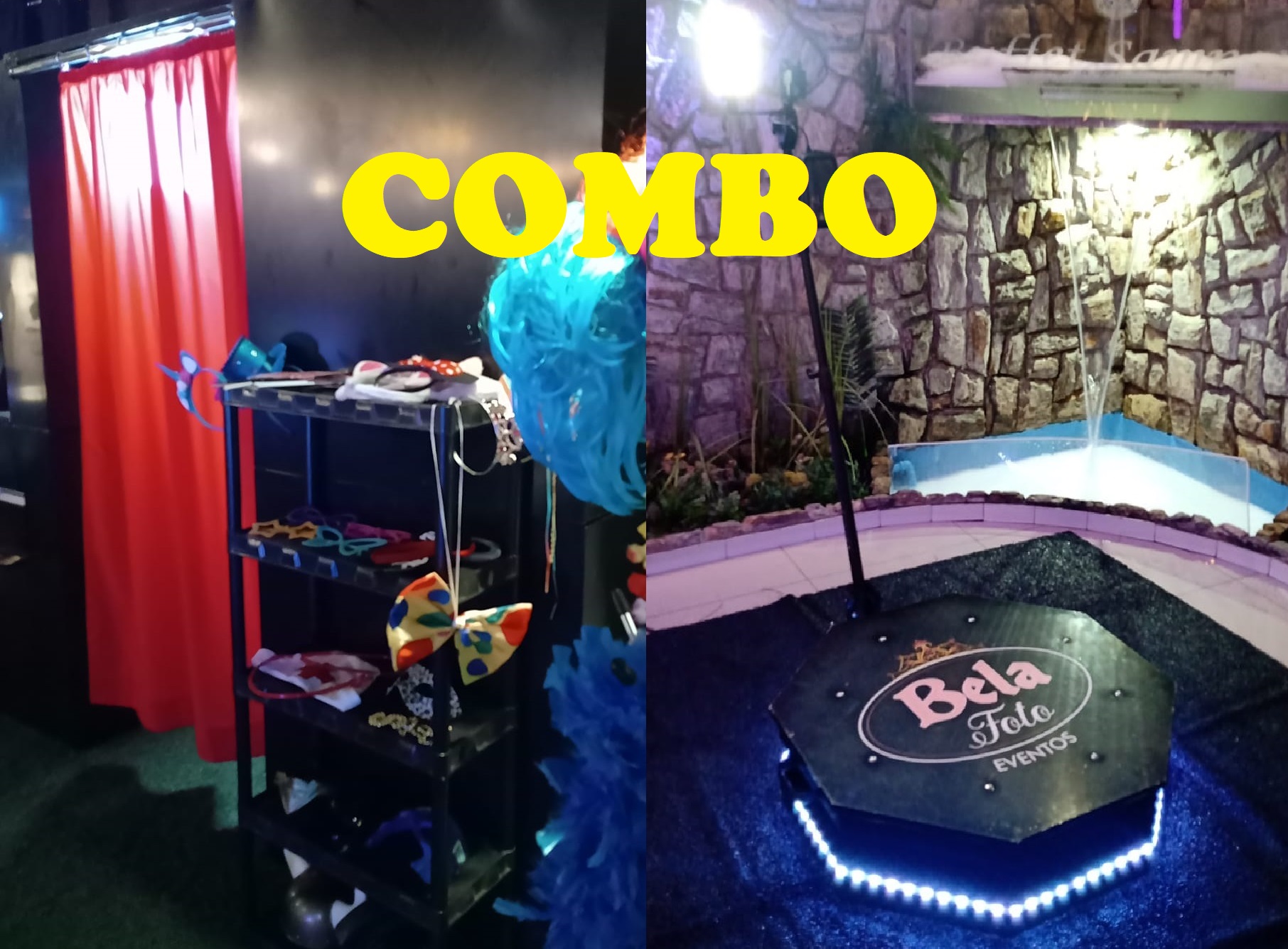 Logo COMBO PLATAFORMA 360° + CABINE OU TOTEM